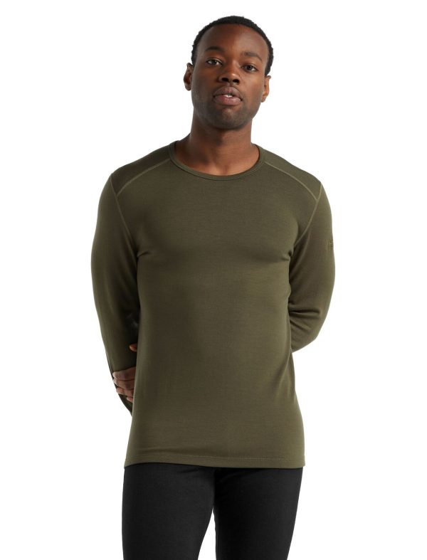 Icebreaker Men's 260 Tech Long Sleeve Crewe Loden SALE RRP $139.99 - Image 5