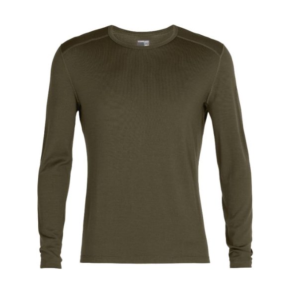 Icebreaker Men's 260 Tech Long Sleeve Crewe Loden SALE RRP $139.99