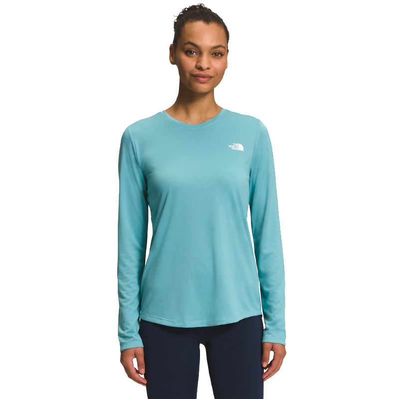 The North Face Women’s Elevation Long Sleeve Reef Waters – Lone Dingo