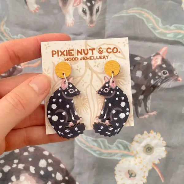 Pixie Eastern Quoll Earrings