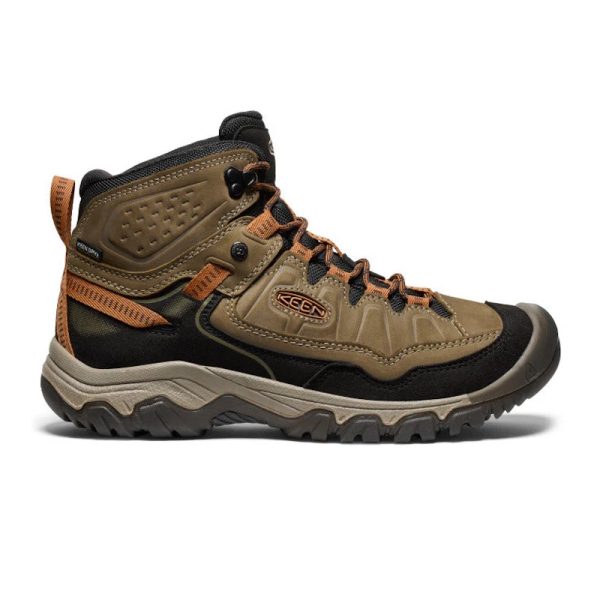 Keen Men's Targhee IV Mid WP Sea Turtle Roasted Pecan