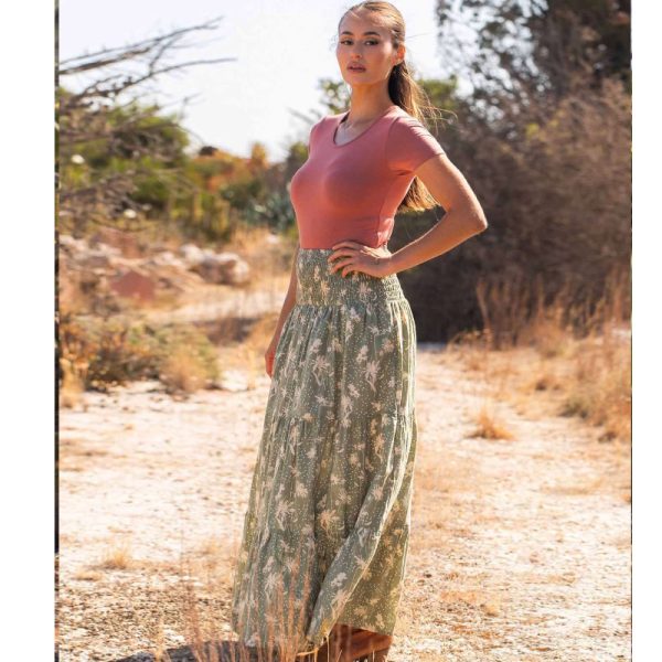 Karma East Maxi Skirt Cascade