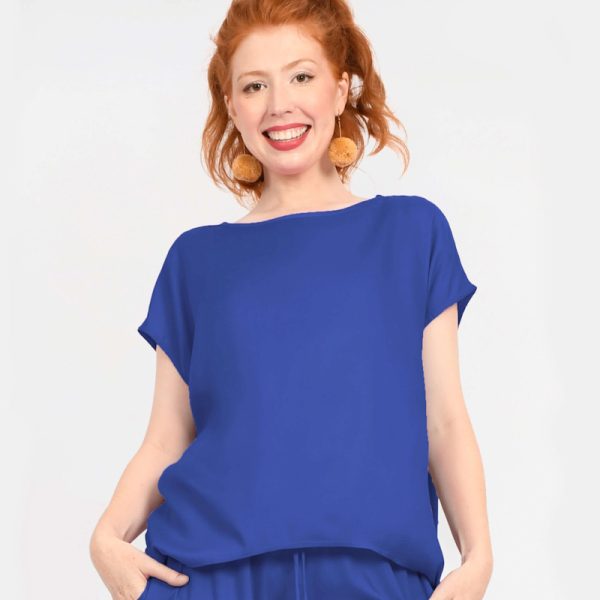 Keshet Nora Top Royal Blue