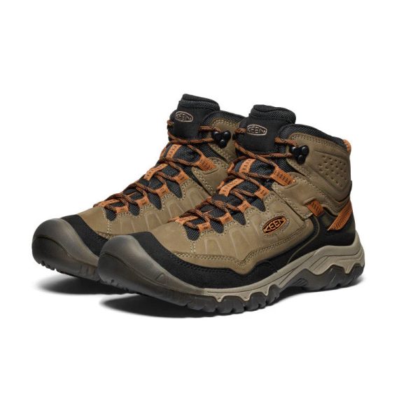 Keen Men's Targhee IV Mid WP Sea Turtle Roasted Pecan - Image 2