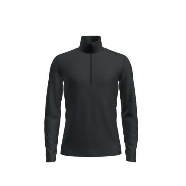 Icebreaker Men's 260 Tech Long Sleeve Half Zip S25 Black