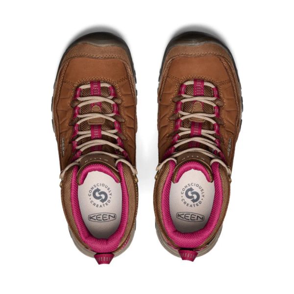 Keen Women's Targhee IV Mid WP Bison Beaujolais - Image 4