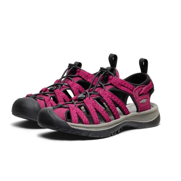 Keen Women's Whisper Sandals Beaujolais Black - Image 2