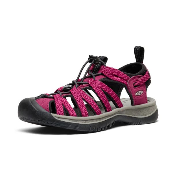 Keen Women's Whisper Sandals Beaujolais Black - Image 3