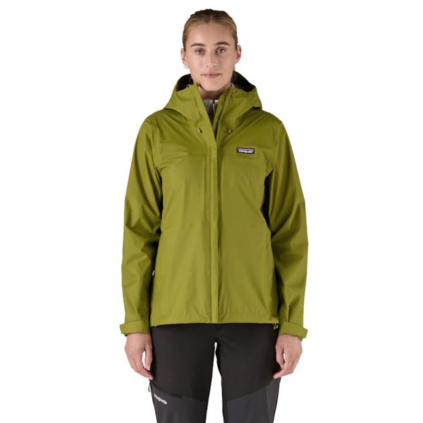 Patagonia Women's Torrentshell 3 Layer Jacket Graze Green - Image 3