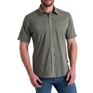 Kuhl Men's Stretch Stealth Short Sleeve Shirt Ashwood