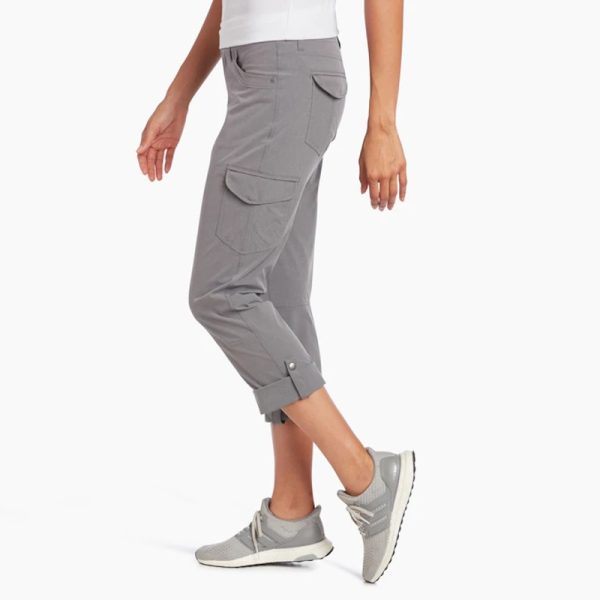 Kuhl Women's Freeflex Roll-Up Pant 30" Leg Flint - Image 3
