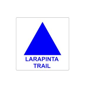Larapinta Trail Arrow Sticker
