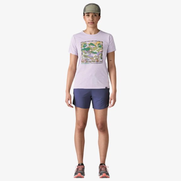 Patagonia Women's Multi Trail Shorts 5.5" Solstice Purple - Image 4
