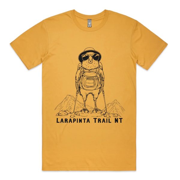 GhostGum Tee Larapinta Hiker Budgie Mustard