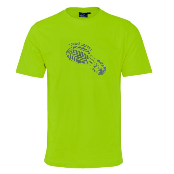 Tread Lightly Tee Lime
