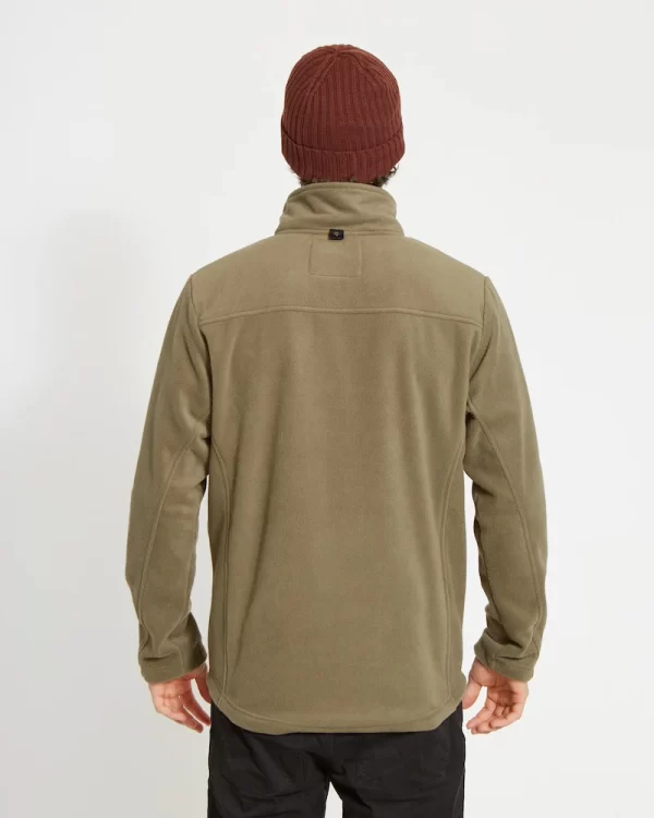 XTM Men's Wanderer II Zip-Up DWR Fleece Jacket Kalamata - Image 3