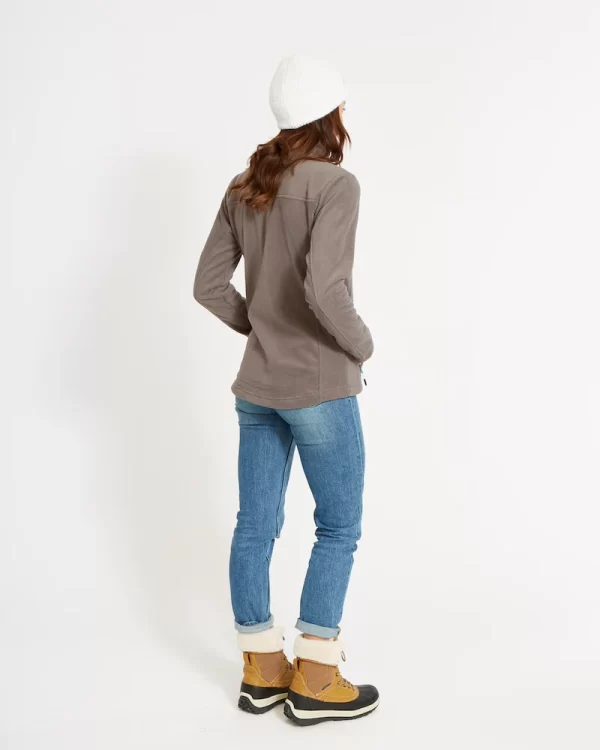 XTM Women's Wanderer II Zip-Up DWR Fleece Jacket Pavement - Image 5