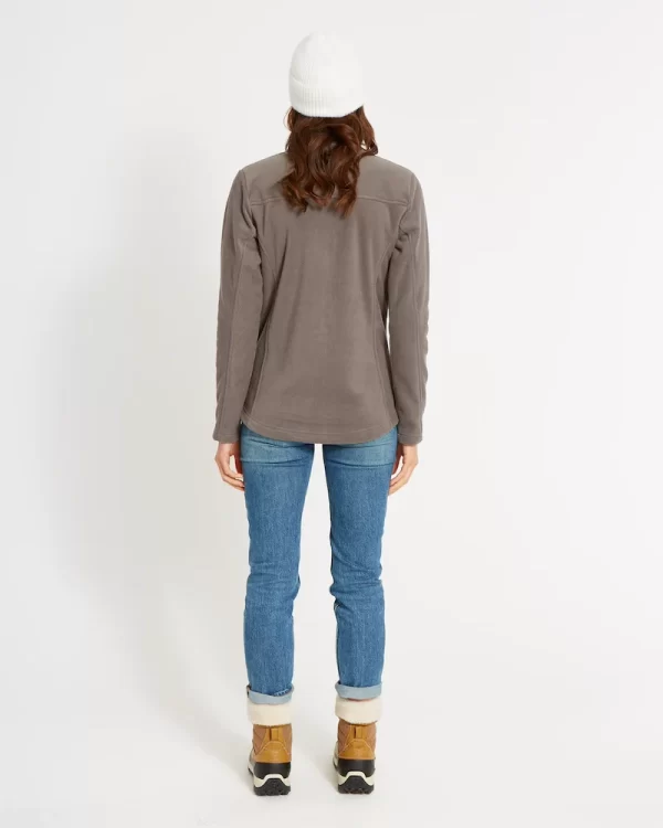XTM Women's Wanderer II Zip-Up DWR Fleece Jacket Pavement - Image 6