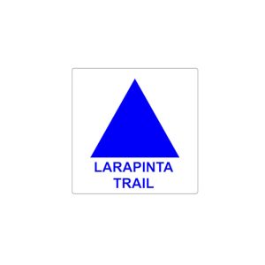 Larapinta Trail Small Arrow Sticker