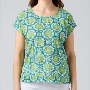 CAKE Vicky Round Neck Vintage Flower