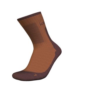 Icebreaker Women's Hike + Medium Crew Socks Dusty Clay Carob