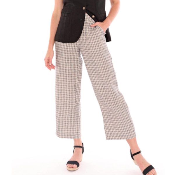 JUMP Grid Check Pants