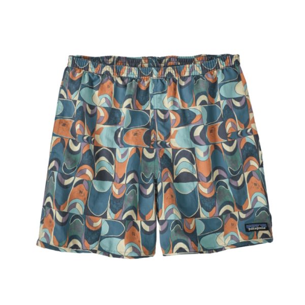 Patagonia Men's Baggies Shorts 5" Swallowtail Geo : Still Blue