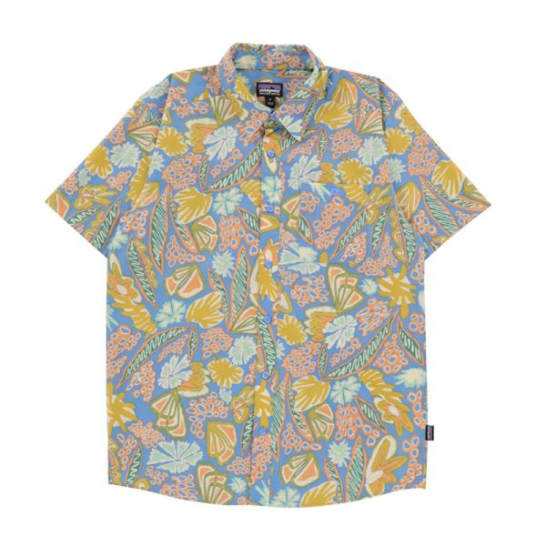 Patagonia Men's Go To Shirt  Flourish : Abundant Blue