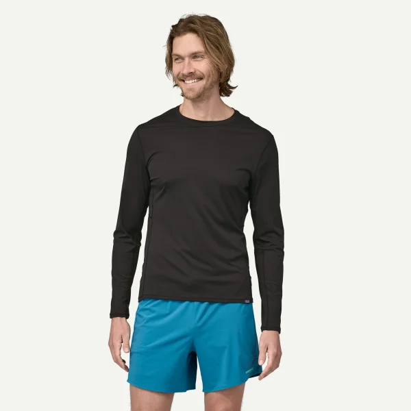 Patagonia Men's Long-Sleeved Capilene® Cool Lightweight Shirt Black (Updating) - Image 2