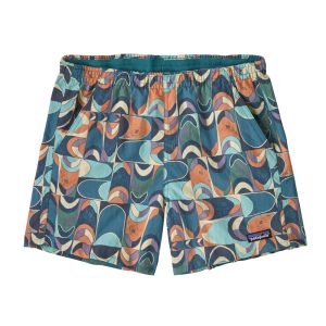Patagonia Women's Baggies Shorts 5" Swallowtail Geo : Still Blue