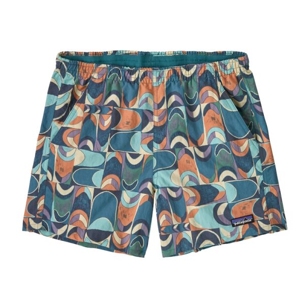 Patagonia Women's Baggies Shorts 5" Swallowtail Geo : Still Blue