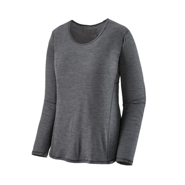 Patagonia Women's Lone Sleeve Cap Cool Lightweight Shirt Smoulder Blue : Light Smoulder Blue X-Dye