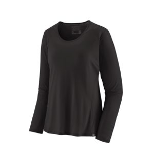 Patagonia Women's Long-Sleeved Capilene® Cool Lightweight Shirt Black