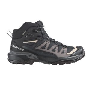 Salomon Women's X Ultra 360 Mid GTX Black|Plum Kitten|Shale