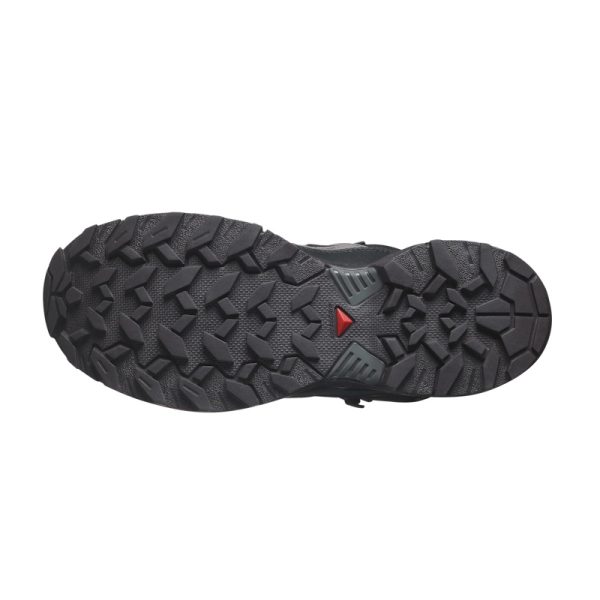 Salomon Women's X Ultra 360 Mid GTX Black|Plum Kitten|Shale - Image 4