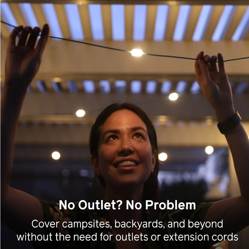 Biolite Solar String Warm White 44" - Image 3