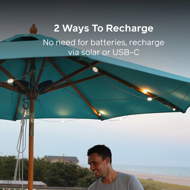 Biolite Solar String Warm White 44" - Image 2