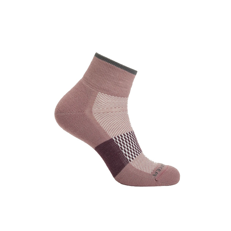 Icebreaker Men's Multisport Light Mini Sock Summit Obsidian Java
