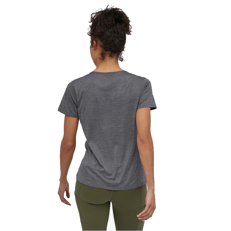 Women's Capilene Cool Lightweight Shirt Smolder Blue - Light Smolder Blue X-Dye - Image 2