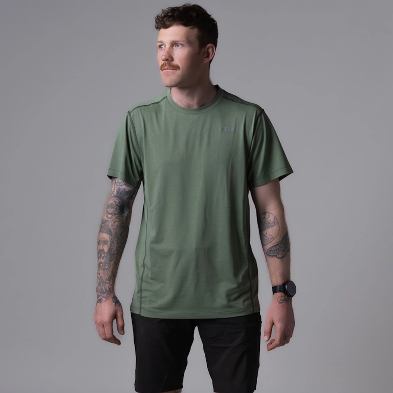 Mont Men's Sundance Short Sleeve Crew T-Shirt Sage - Image 3