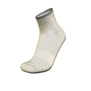 Icebreaker Women's Multisport Light Mini Sock Heather Alloy Snow