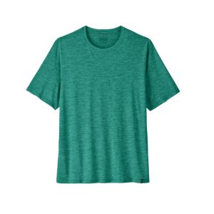 Patagonia Men's Cap Cool Daily Shirt Gem Green - Light Gem Green X-Dye