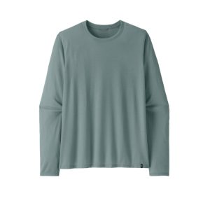 Patagonia Men's Long-Sleeved Cap Cool Daily Shirt Blue Sage - Light Blue Sage X-Dye