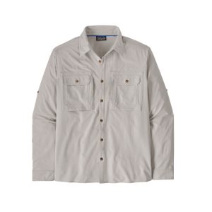 Patagonia Men's Long-Sleeved Self Guided Sun Shirt Crisp Grey 2026 (Updating)