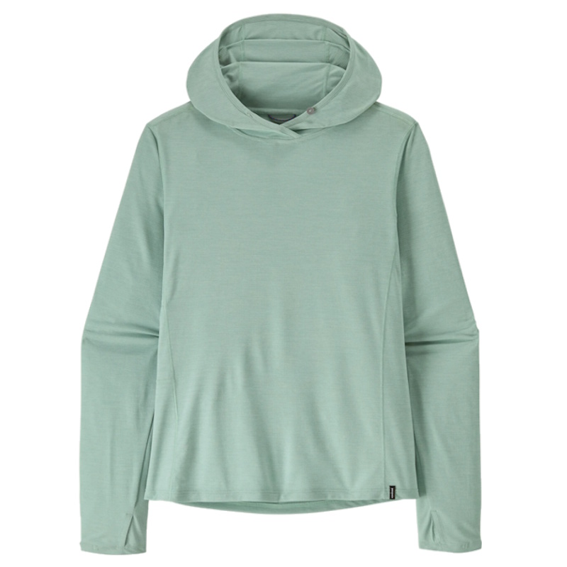 Patagonia Women's Cap Cool Sun Hoody Thermal Blue - Thin Ice X-Dye