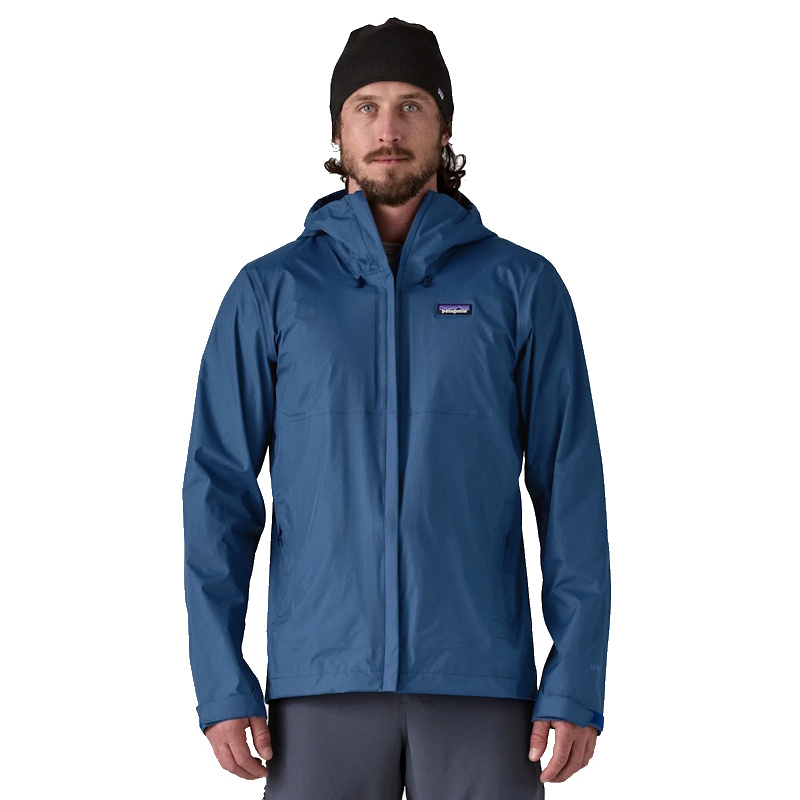 Patagonia Men's Torrentshell 3 Layer Jacket Clement Blue - Image 3