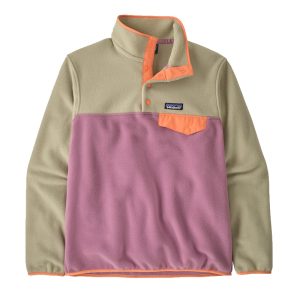 Patagonia Women's Lightweight Synchilla Snap-T Pullover Light Violet