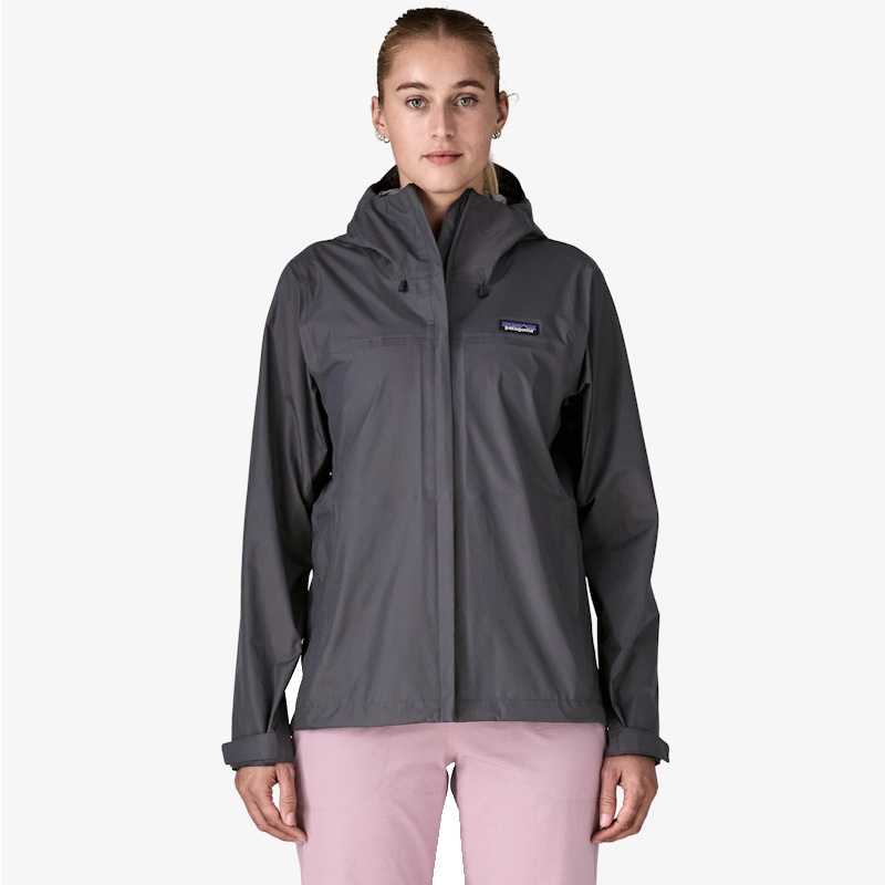 Patagonia Women's Torrentshell 3 Layer Jacket Smolder Blue - Image 3
