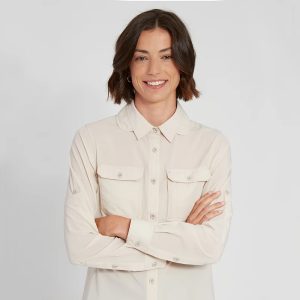 XTM Women's Cumberland Hike Long Sleeve Shirt Sand