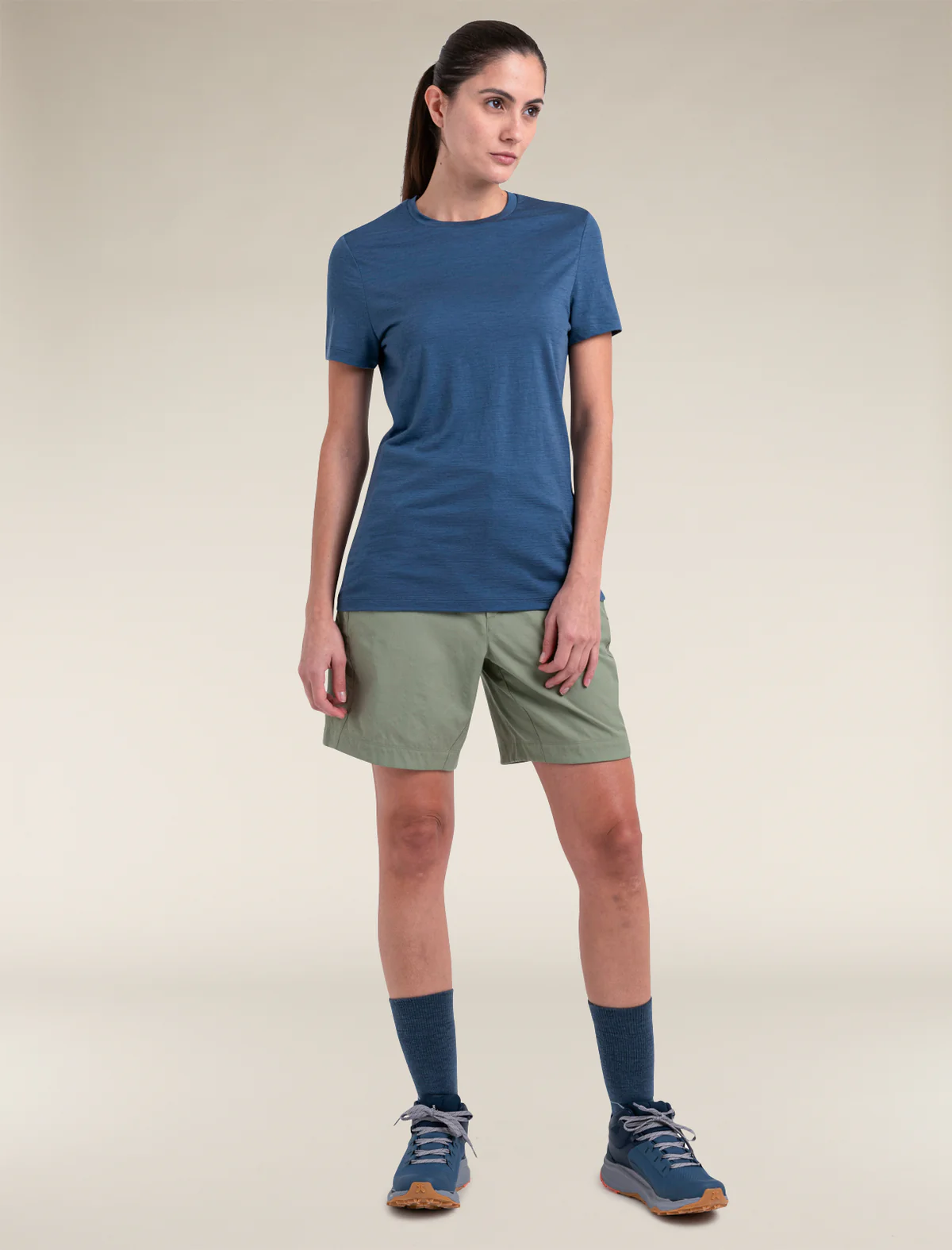 Icebreaker Women's Tech Lite III Short Sleeve T-Shirt Dawn - Image 5